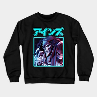 Nazarick's Might Ainz and Guardians on Exclusive Overlords Tees Crewneck Sweatshirt